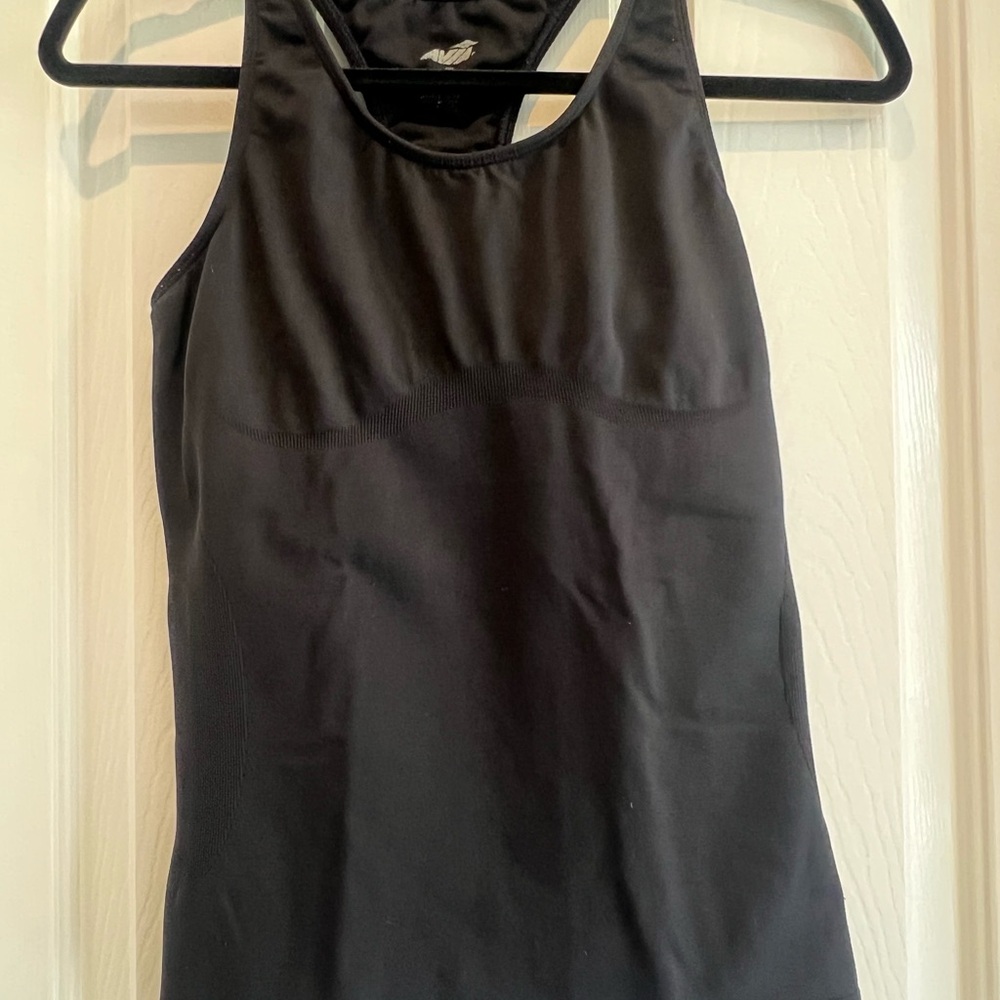 25. Avia Black Fitted Sleeveless Tank Top